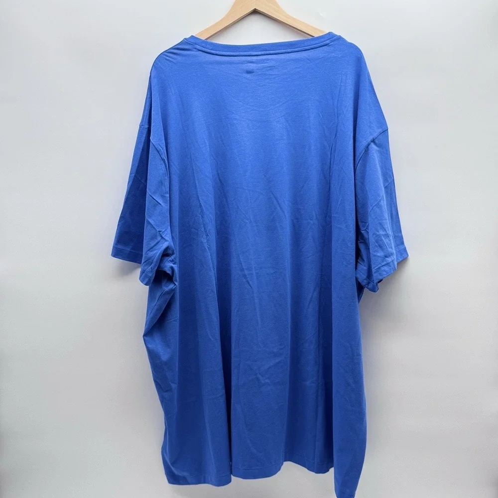Polo Ralph Lauren Classic Blue Mens 6XB Big And Tall Crew Neck